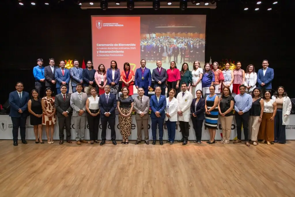 Cayetano Heredia dio la bienvenida a los Docentes Ordinarios 2025 y reconoció a Docentes Promovidos